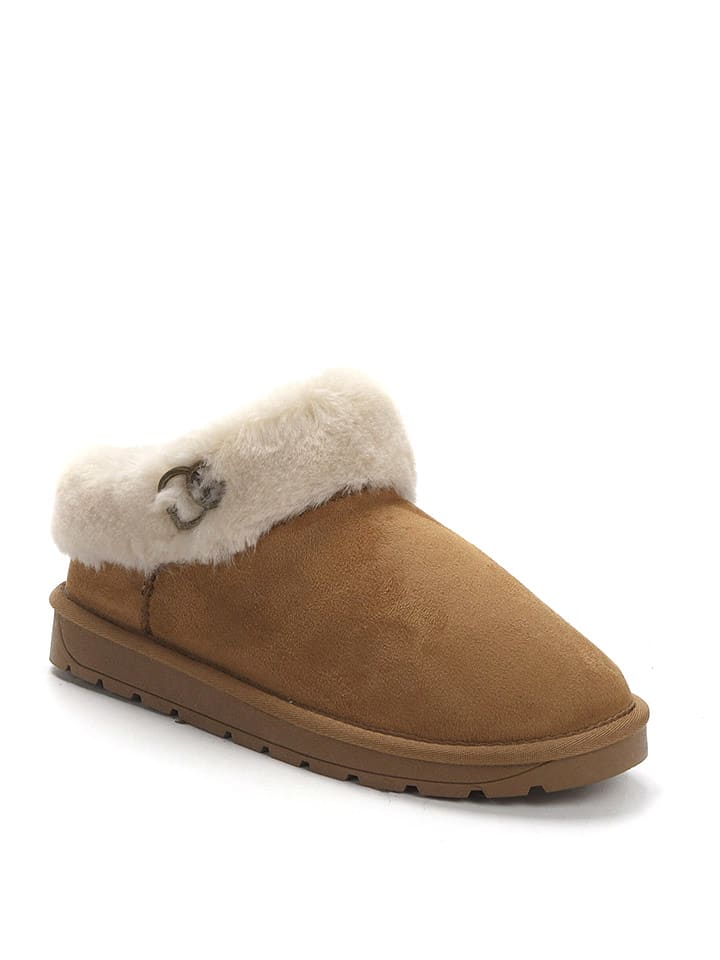 ISLAND BOOT Botki zimowe "Insha" w kolorze jasnobrązowym rozmiar: 38