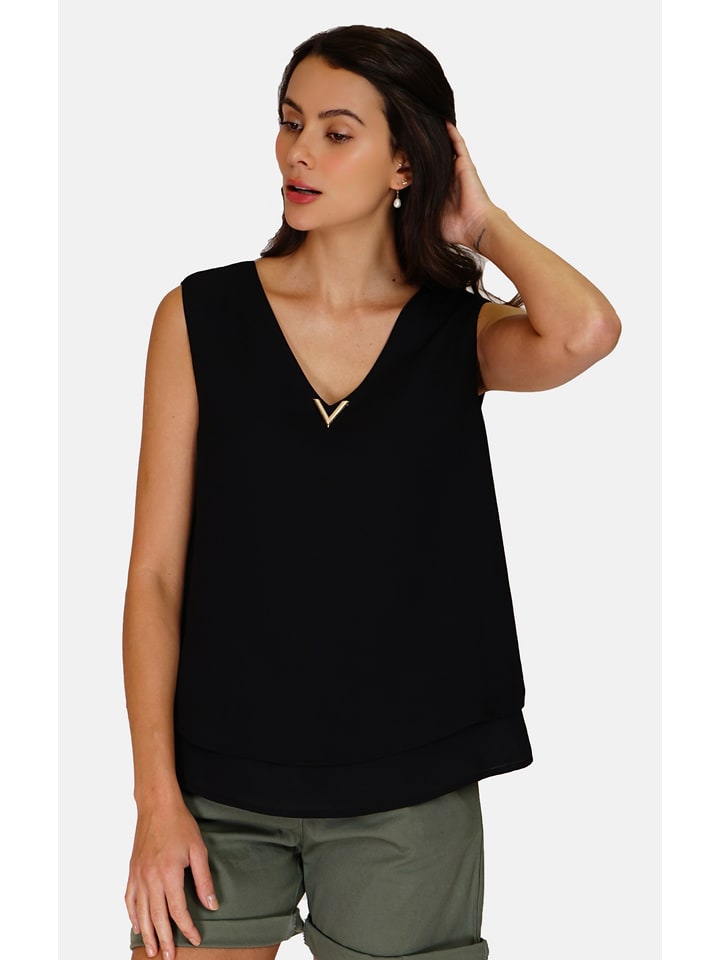 ASSUILI Bluzka w kolorze czarnym rozmiar: 42