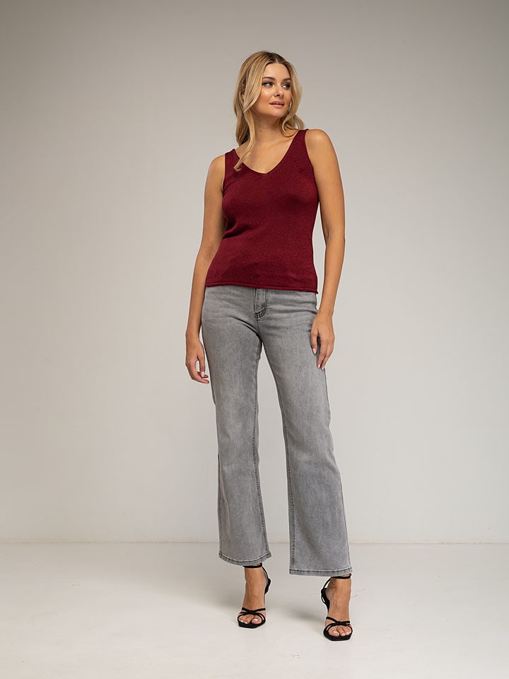 Tantra Top w kolorze bordowym rozmiar: M