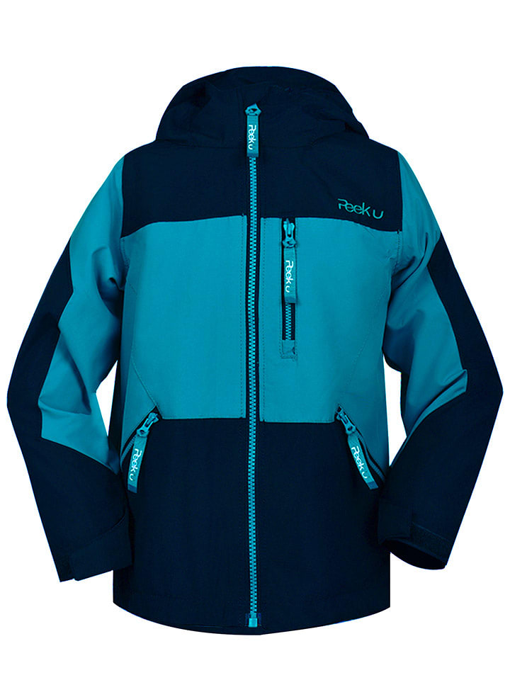 Peek U Kurtka przeciwdeszczowa "Axel" w kolorze granatowo-niebieskim rozmiar: 104