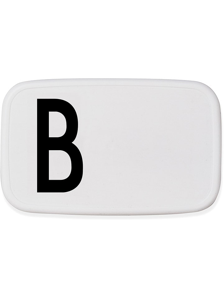 Design Letters Pojemnik w kolorze biało-czarnym na lunch - 700 ml rozmiar: onesize