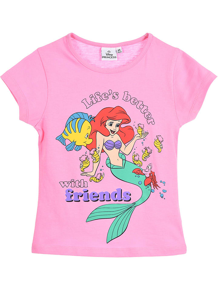ARIEL Koszulka "Ariel" w kolorze jasnoróżowym rozmiar: 98