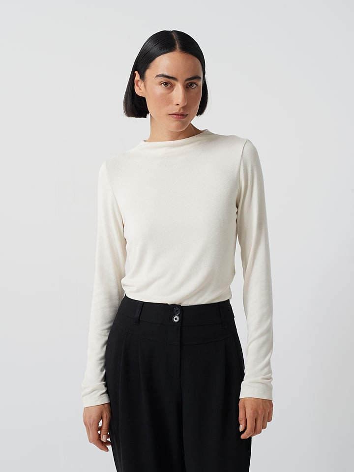 Someday Koszulka "Kesia" w kolorze kremowym rozmiar: 42