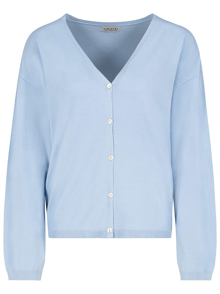 Sublevel Kardigan w kolorze błękitnym rozmiar: S/M