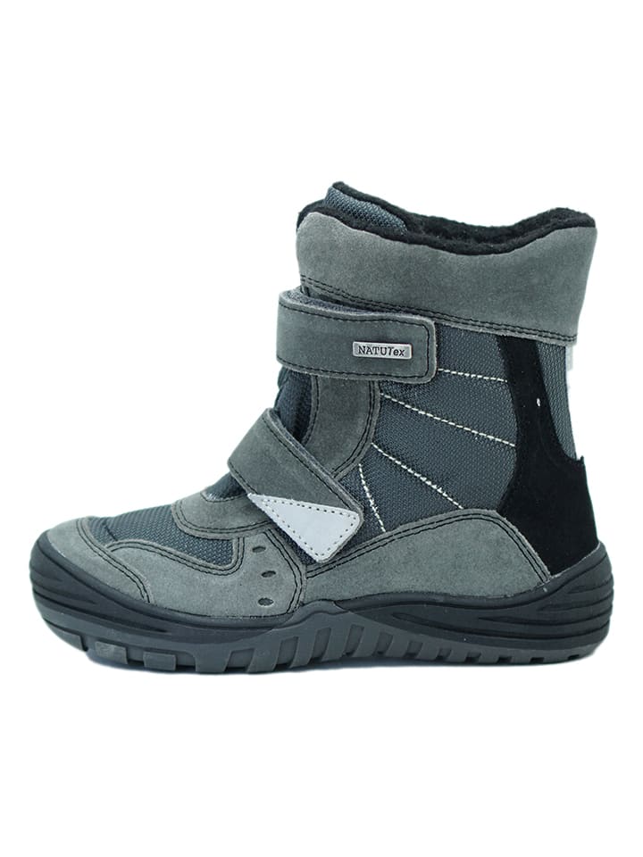 El Naturalista Skórzane botki zimowe w kolorze szarym rozmiar: 33