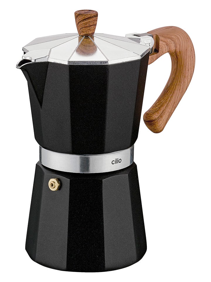 Cilio Kawiarka "Classico Natura" w kolorze czarnym - wys. 19 x Ø 10 cm rozmiar: onesize