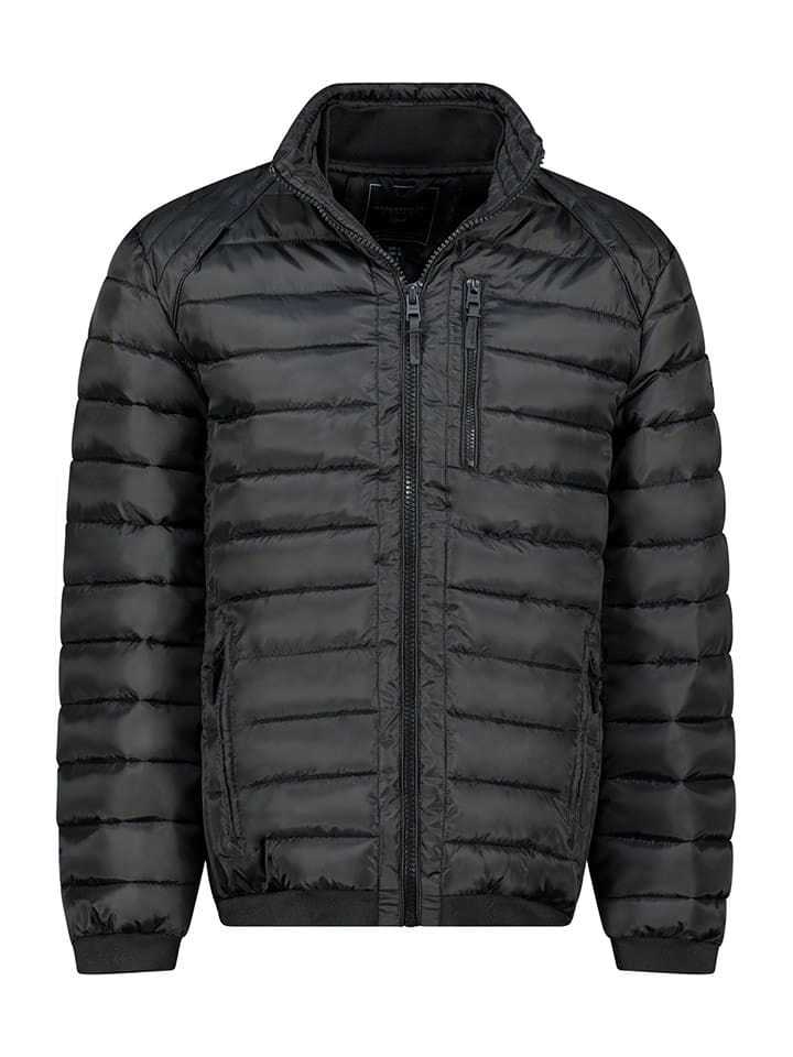 Geographical Norway Kurtka pikowana "Alonzo" w kolorze czarnym rozmiar: S