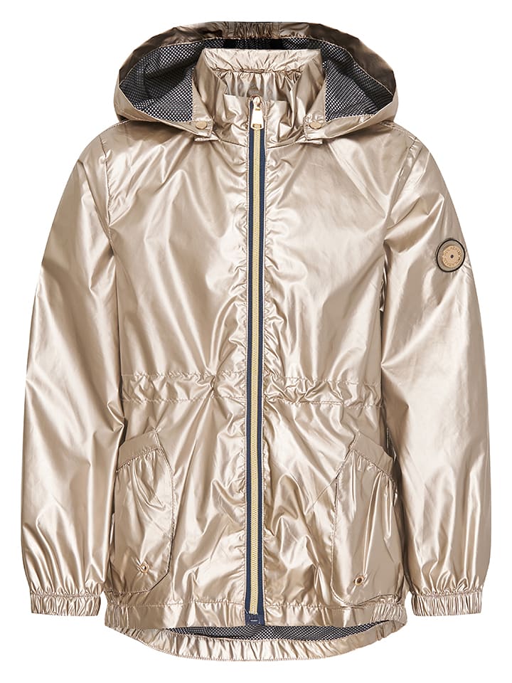 HULABALU Kurtka przejściowa "Isabella" w kolorze szarobrązowym rozmiar: 146/152