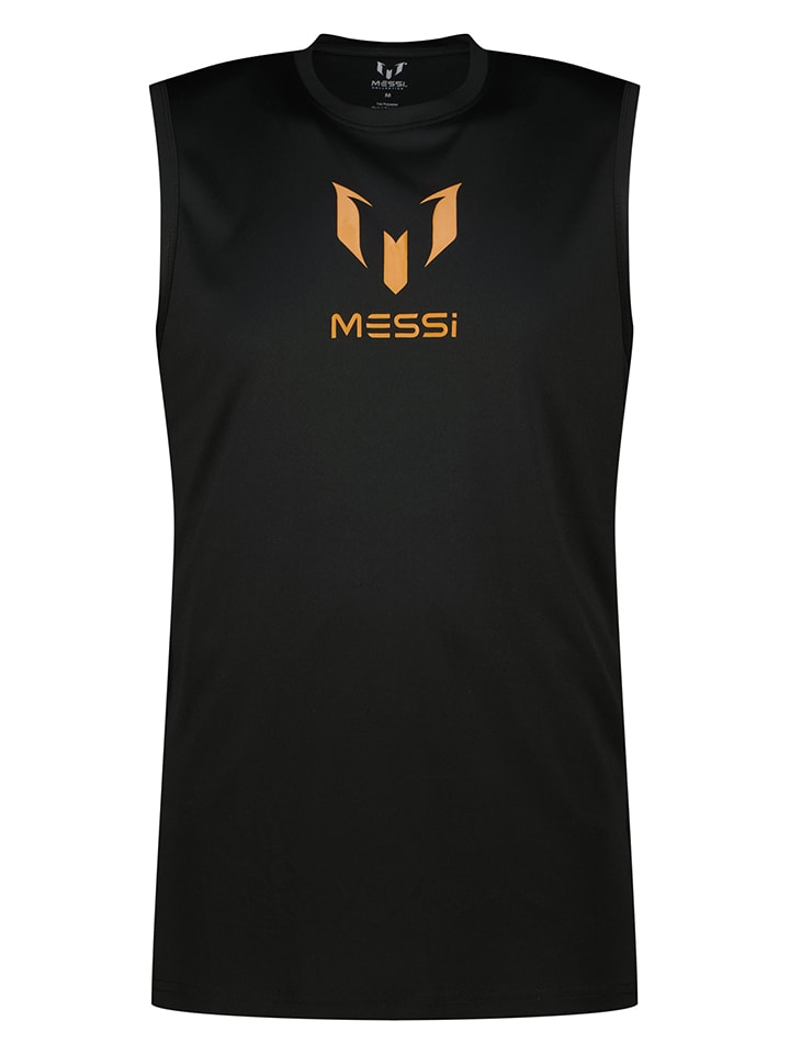 Messi Top w kolorze czarnym rozmiar: 146/152