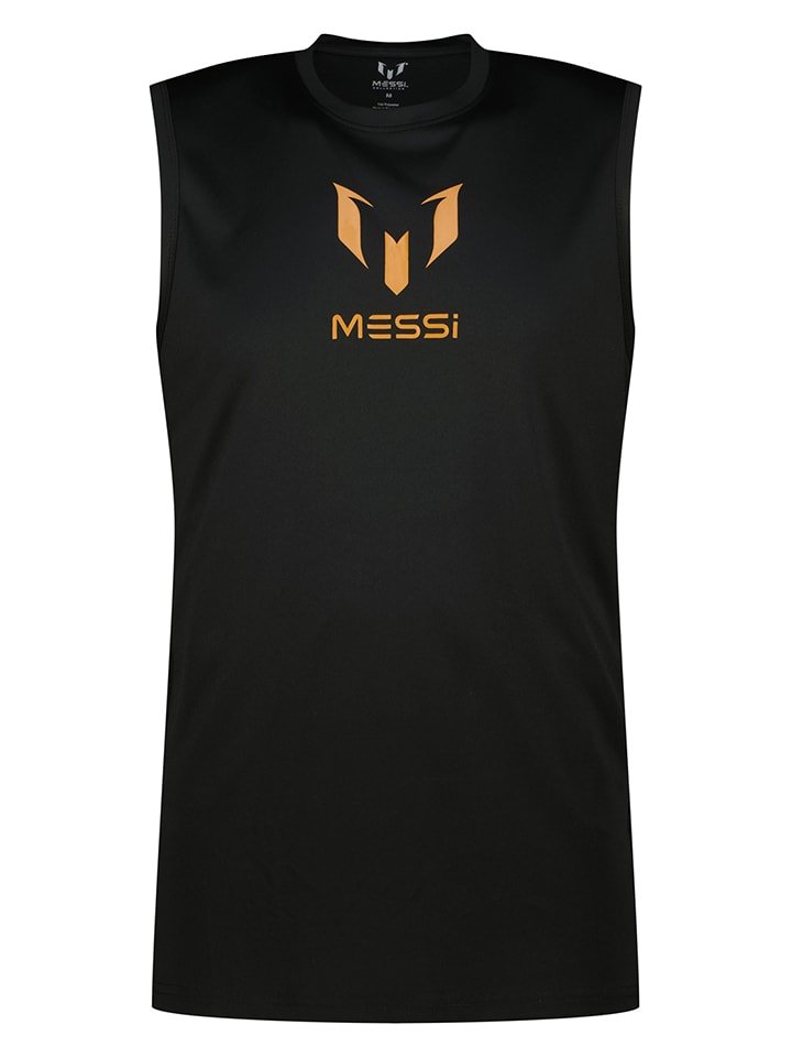 Messi Top w kolorze czarnym rozmiar: 146/152