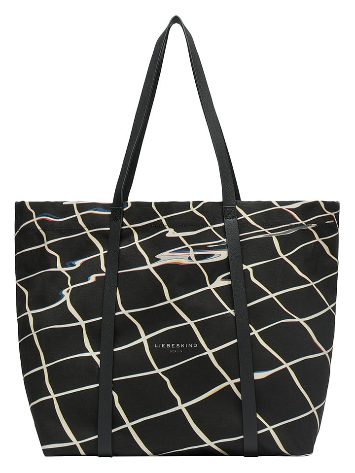 Liebeskind Berlin Shopper bag "Aurora" w kolorze czarnym - 55 x 38 x 19 cm rozmiar: onesize
