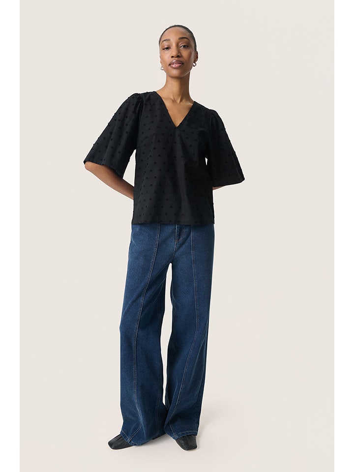 Soaked in Luxury Bluzka w kolorze czarnym rozmiar: XL