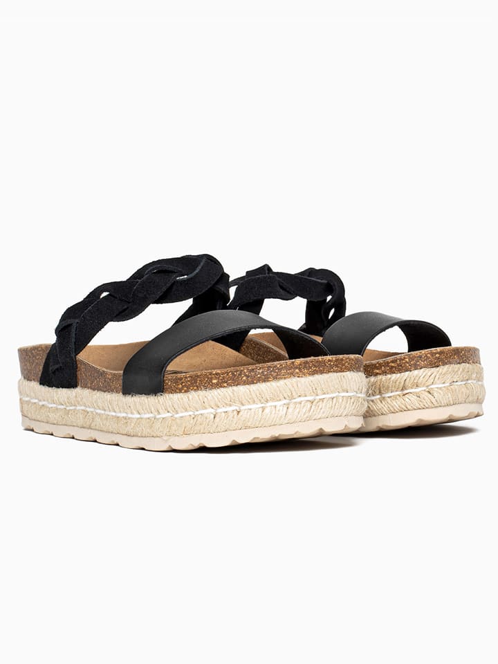 Sunbay Klapki "Mariara" w kolorze czarnym rozmiar: 37