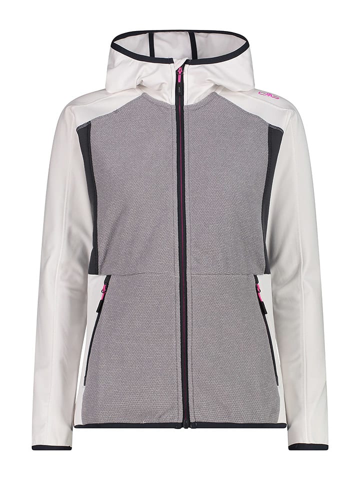 CMP Kurtka hybrydowa w kolorze szaro-kremowym rozmiar: 36