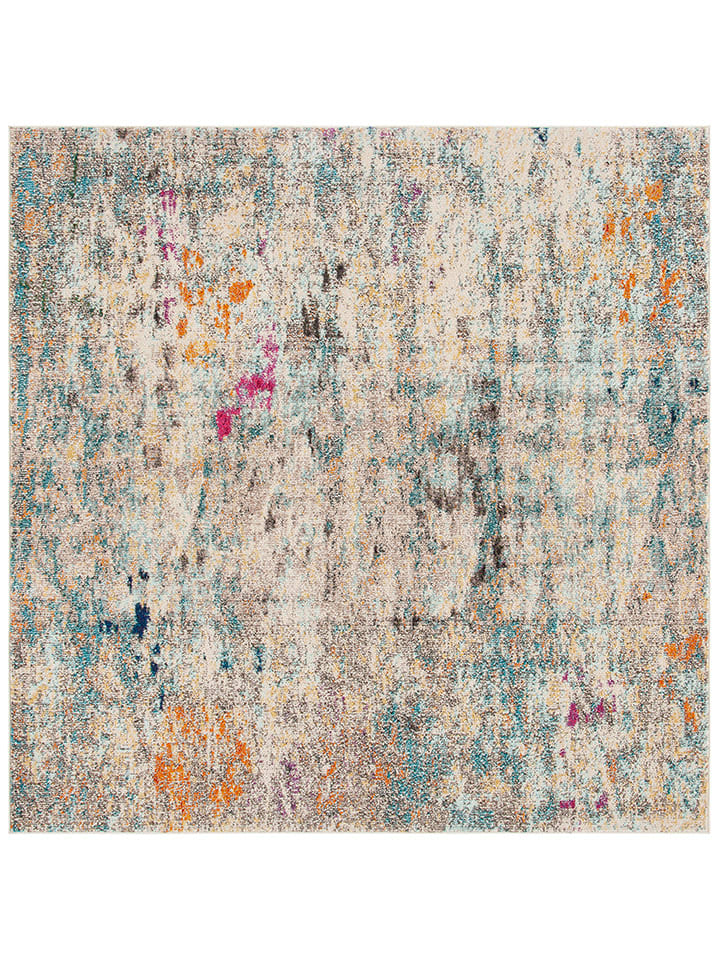 Safavieh Dywan w kolorze złoto-szarym rozmiar: 122x122 cm