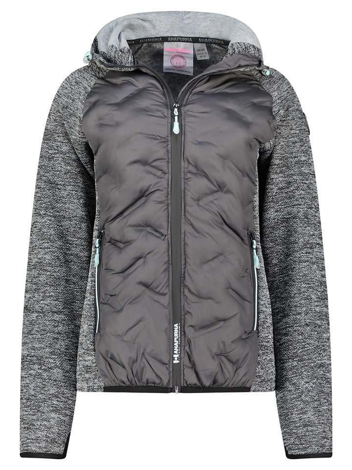 ANAPURNA Kurtka polarowa "Tagadana" w kolorze szarym rozmiar: L