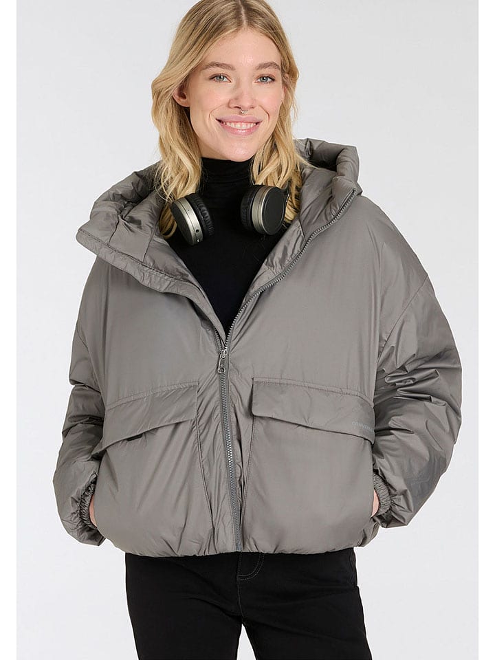 Converse Kurtka zimowa w kolorze szarym rozmiar: XL