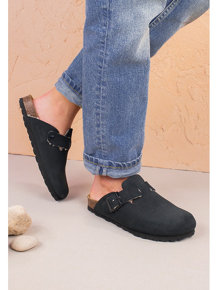 billowy Skórzane chodaki w kolorze czarnym rozmiar: 36