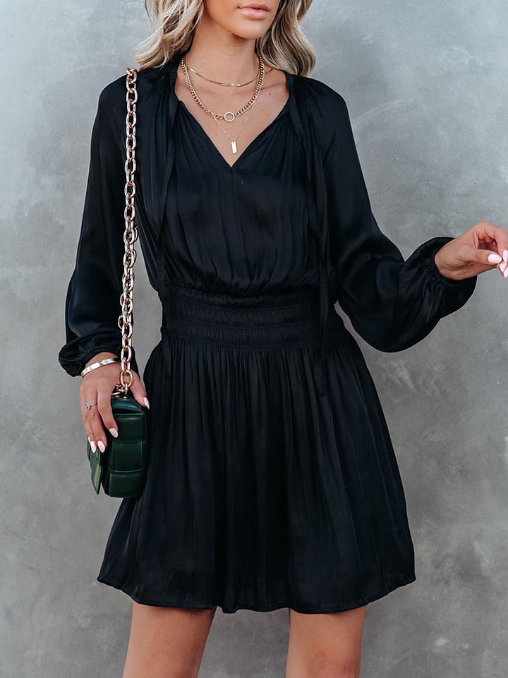 Milan Kiss Sukienka w kolorze czarnym rozmiar: S