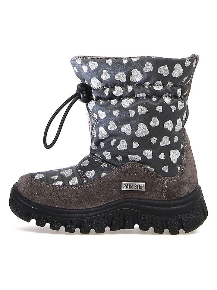 Naturino Kozaki zimowe "Varsa" w kolorze szarym rozmiar: 30