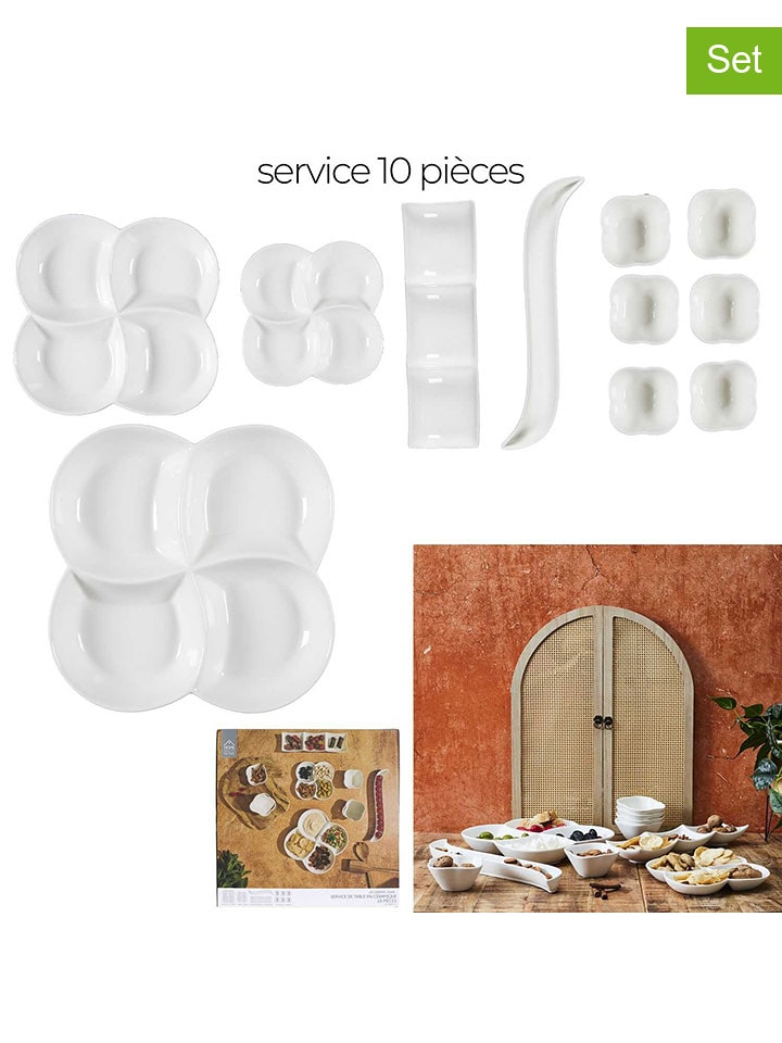 Ethnical Life Miski (10 szt.) w kolorze białym rozmiar: onesize