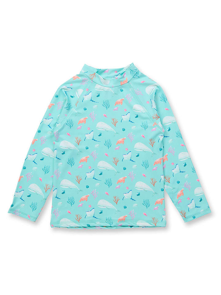 Sense Organics Koszulka "Palin" w kolorze turkusowym rozmiar: 98/104