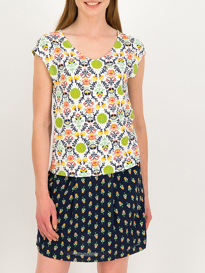 Blutsgeschwister Spódnica "Valance Balance" w kolorze czarnym ze wzorem rozmiar: XL