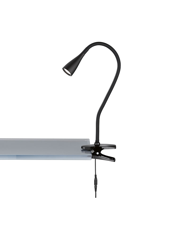 FH Lighting Lampa LED w kolorze czarnym z klipsem - wys. 35 cm rozmiar: onesize