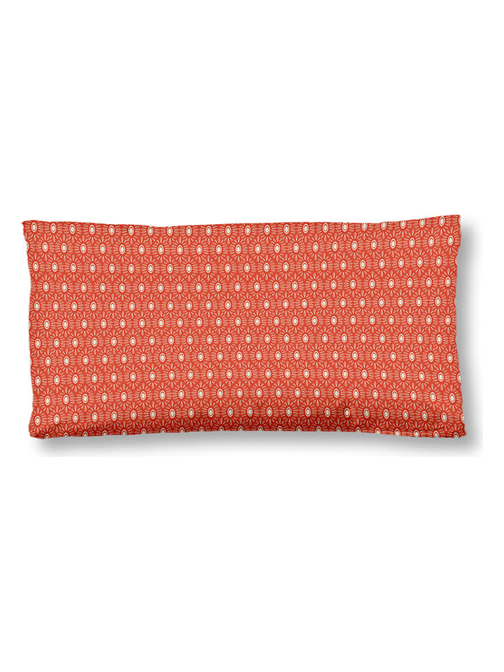 Hip Satynowa poszewka "Lynouk" w kolorze czerwonym na poduszkę rozmiar: 40x80 cm