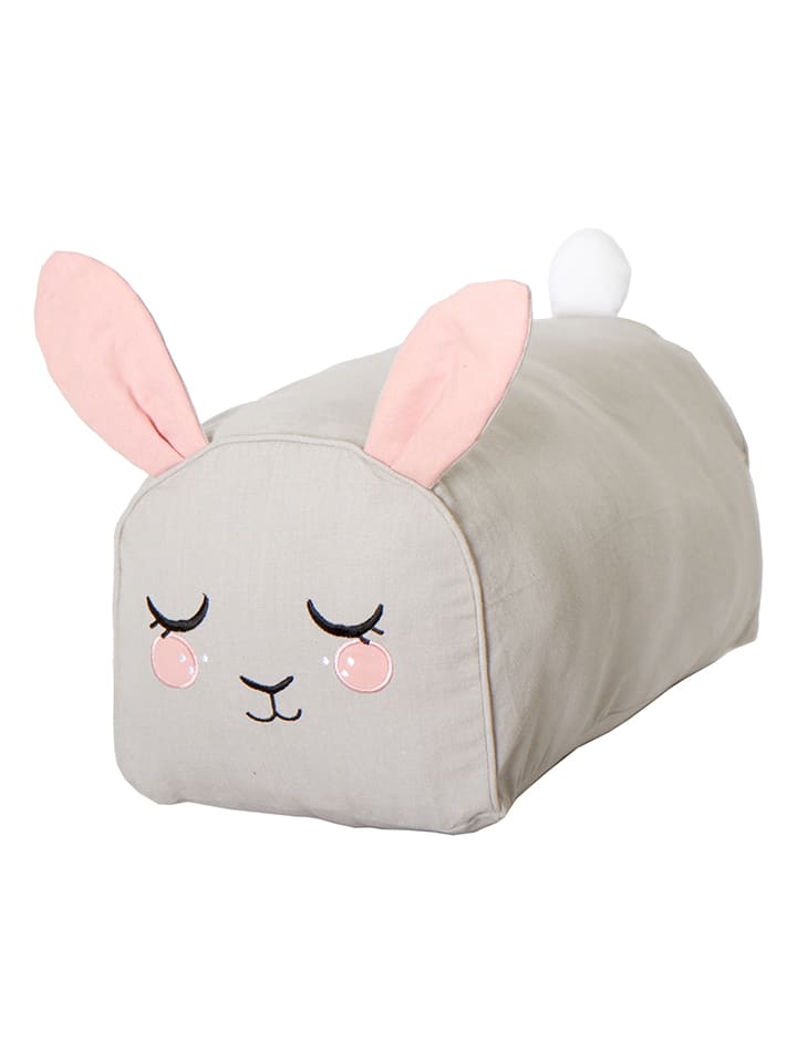 roommate Puf "Bunny" w kolorze jasnoszarym - 25 x 25 x 50 cm rozmiar: onesize