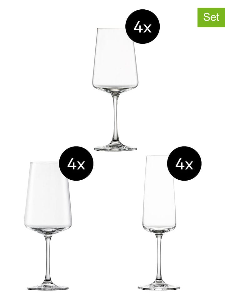 Schott Zwiesel 12-częściowy zestaw "Miovino" rozmiar: onesize