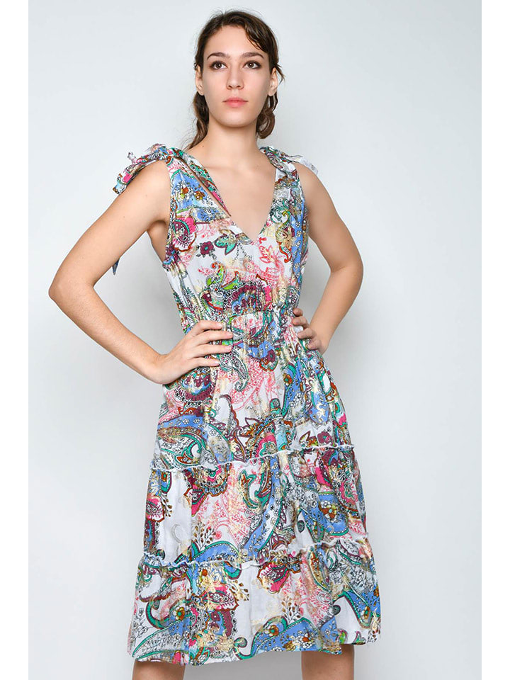 H.H.G. Sukienka ze wzorem rozmiar: L