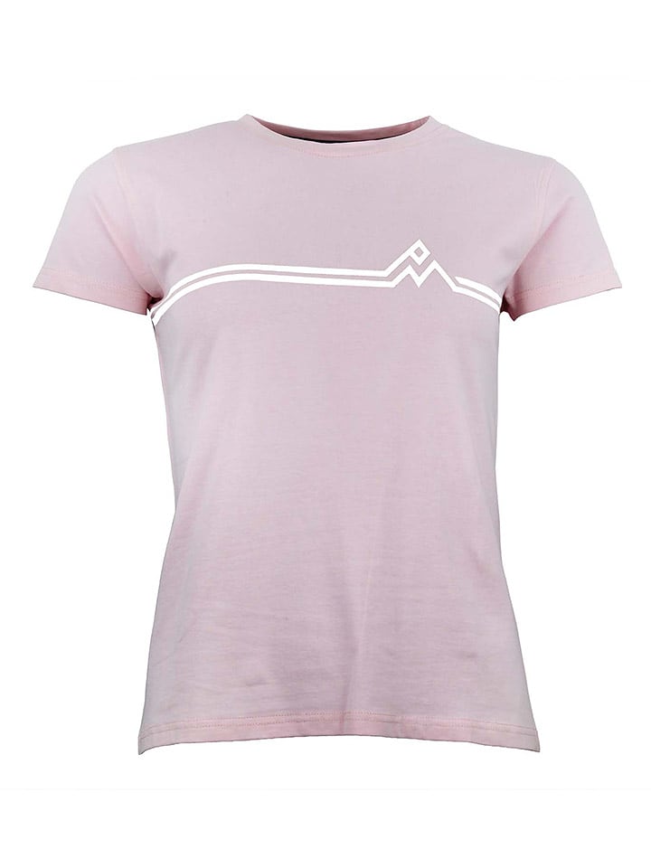 Peak Mountain Koszulka w kolorze jasnoróżowym rozmiar: L
