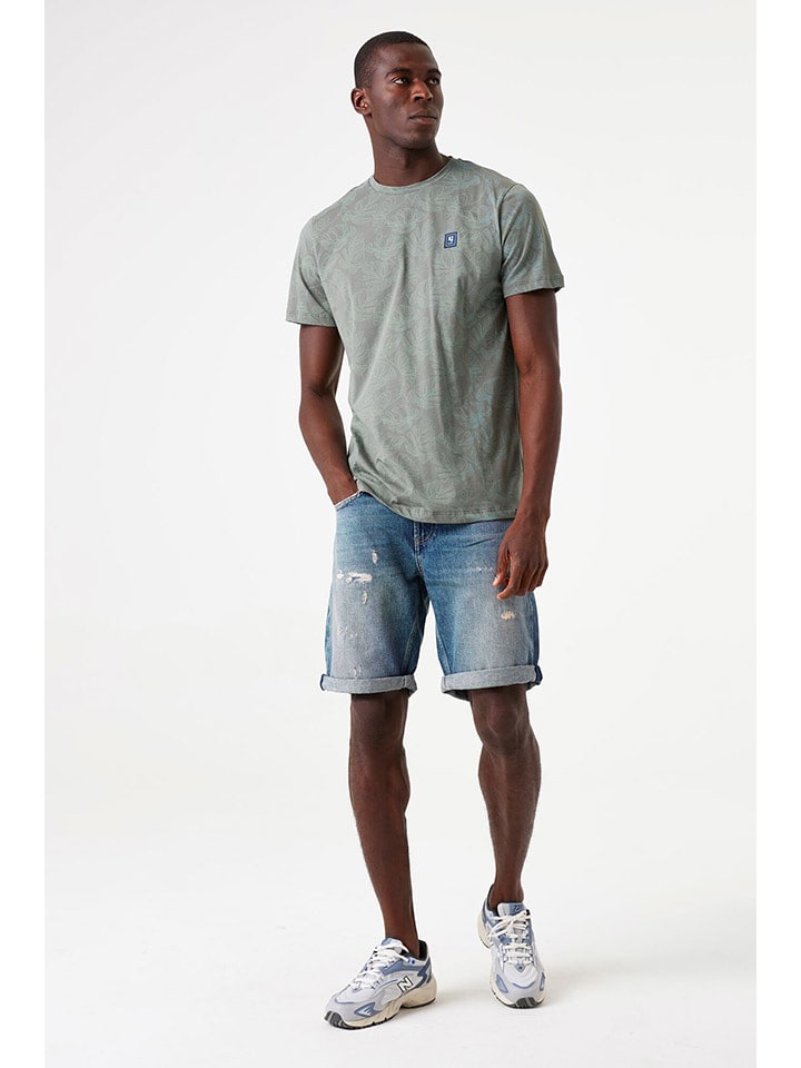 Garcia Koszulka w kolorze zielonym rozmiar: L