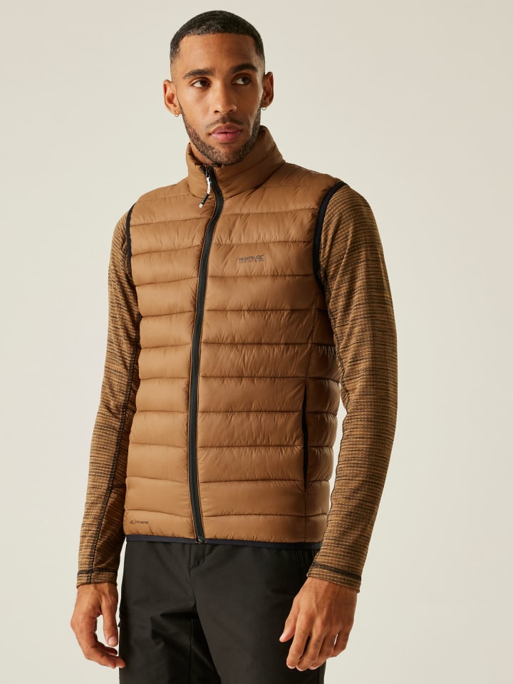 Regatta Kamizelka pikowana "Marizion" w kolorze jasnobrązowym rozmiar: L