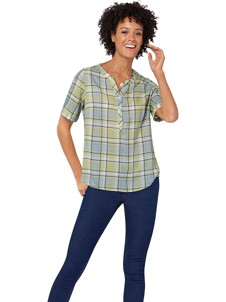 WITT WEIDEN Bluzka w kolorze zielonym rozmiar: 44