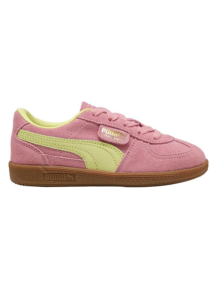 Puma Skórzane sneakersy "Palermo PS" w kolorze jasnoróżowym rozmiar: 34