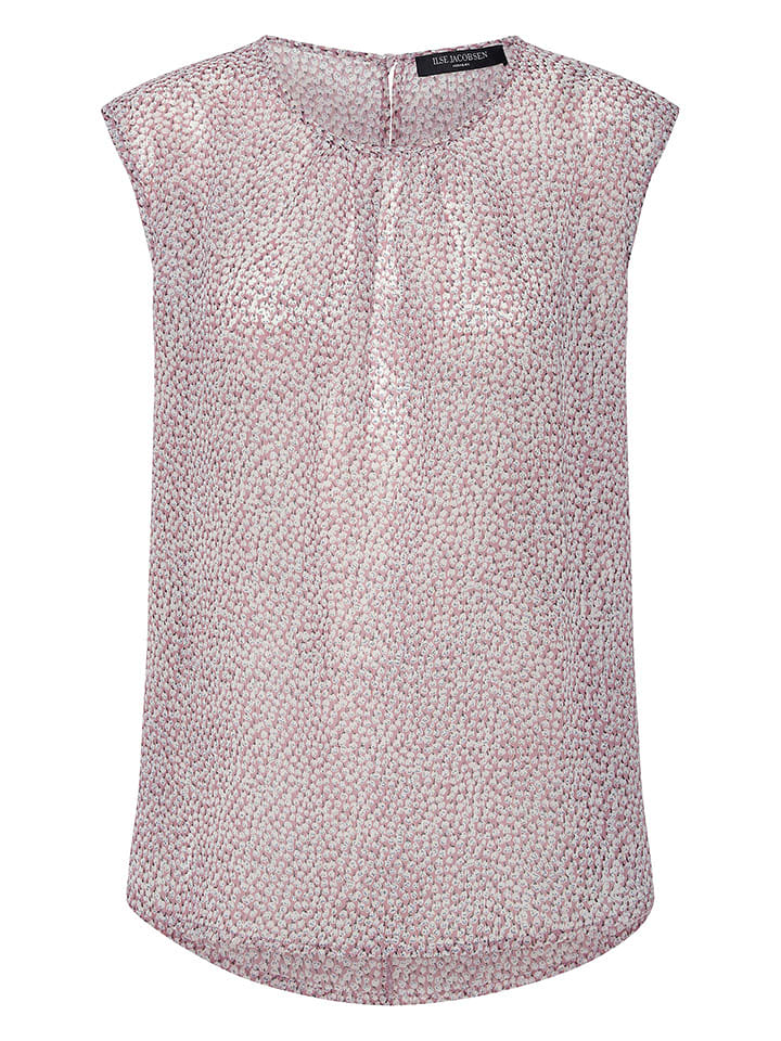 Ilse Jacobsen Bluzka w kolorze szaroróżowym rozmiar: 40