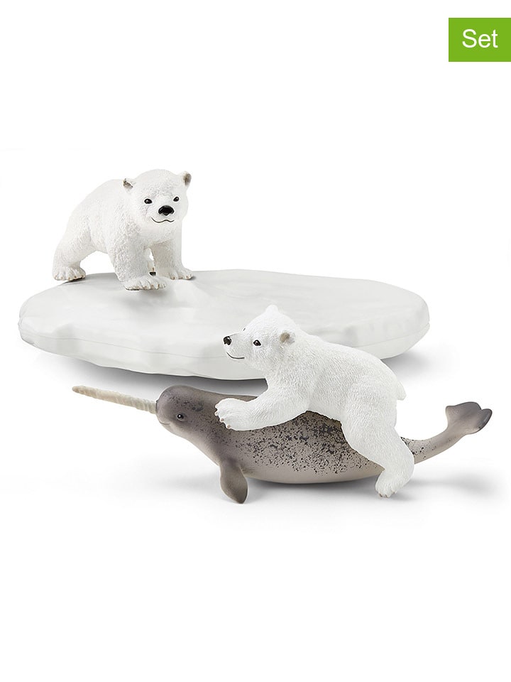 Schleich 4-częściowy zestaw "Polar Playground" do zabawy - 3+ rozmiar: onesize