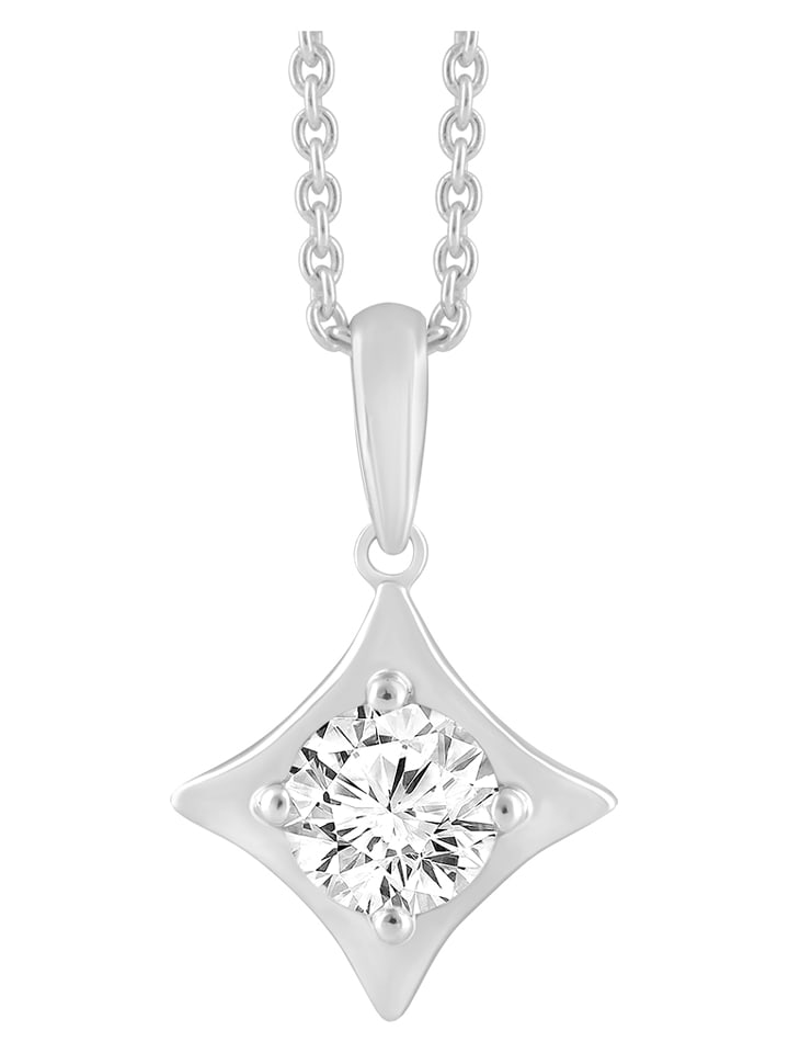 Diamonds lab grown Złota zawieszka z diamentem rozmiar: onesize