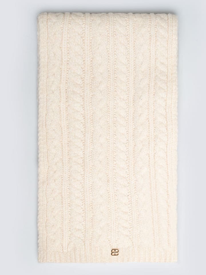 BIG STAR Szal w kolorze kremowym - 200 x 25 cm rozmiar: onesize