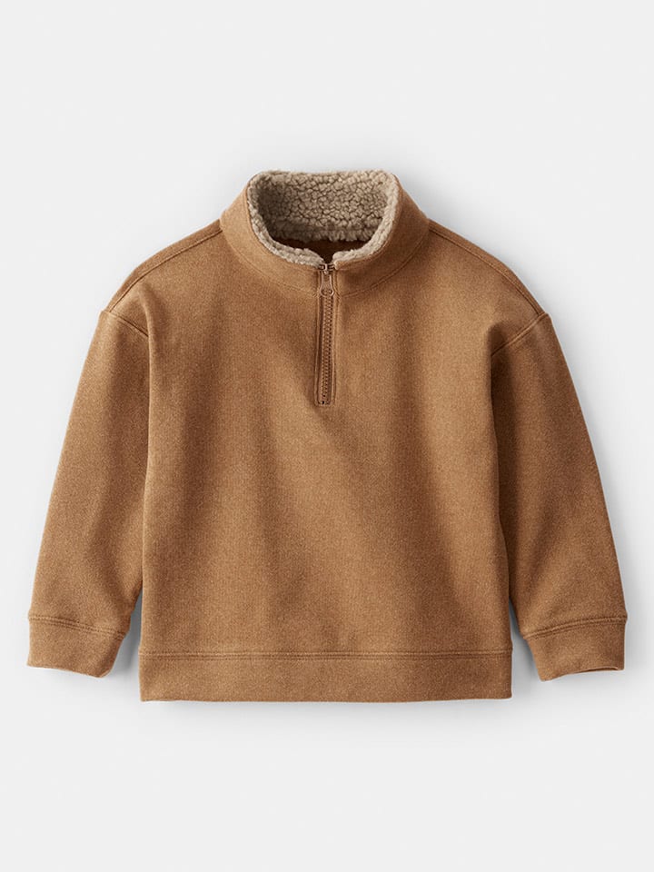 carter's Bluza w kolorze jasnobrązowym rozmiar: 98