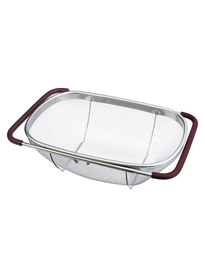 Berlinger Haus Durszlak w kolorze srebrnym - 34 x 24 cm rozmiar: onesize