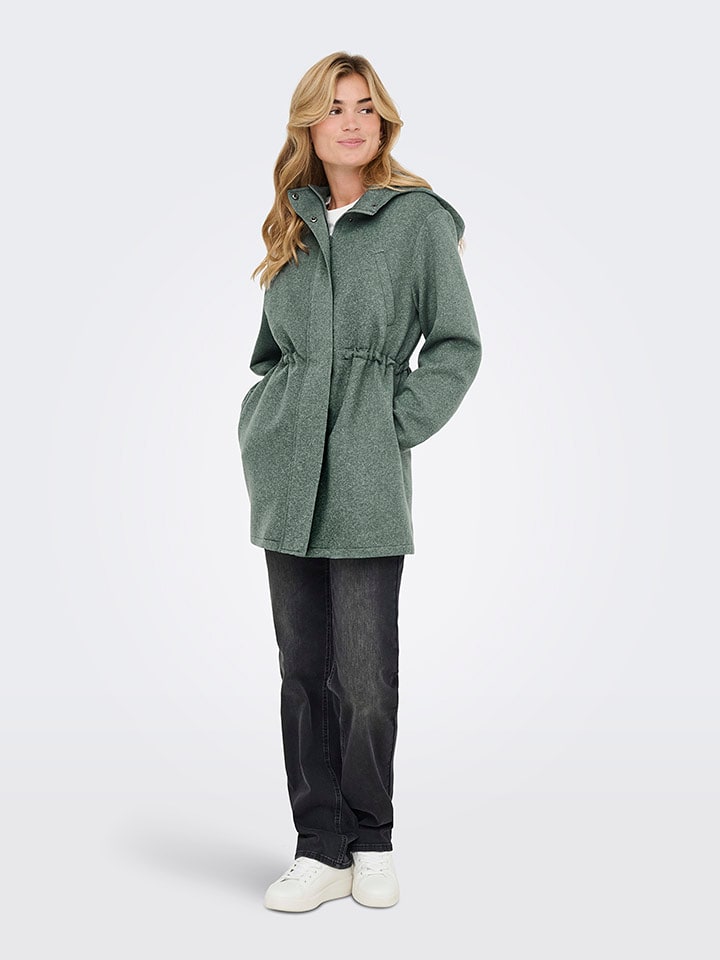 ONLY Płaszcz przejściowy w kolorze zielonym rozmiar: XS