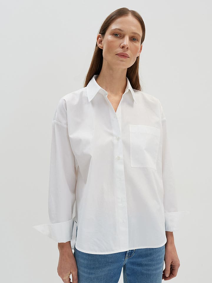 Someday Bluzka w kolorze białym rozmiar: 36