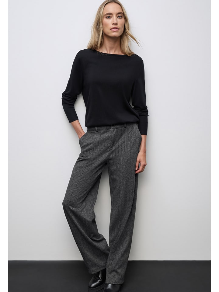 Cecil Spodnie w kolorze antracytowym rozmiar: W42/L32