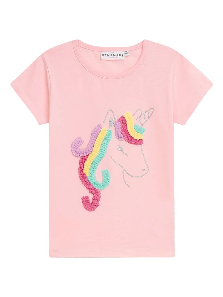 Danamade Koszulka "Dtaminka" w kolorze jasnoróżowym rozmiar: 122