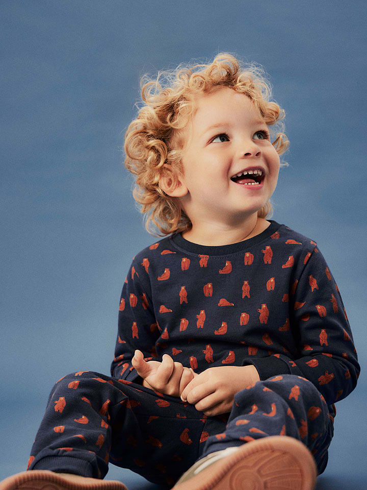 name it Bluza "Nenean" w kolorze granatowym rozmiar: 110