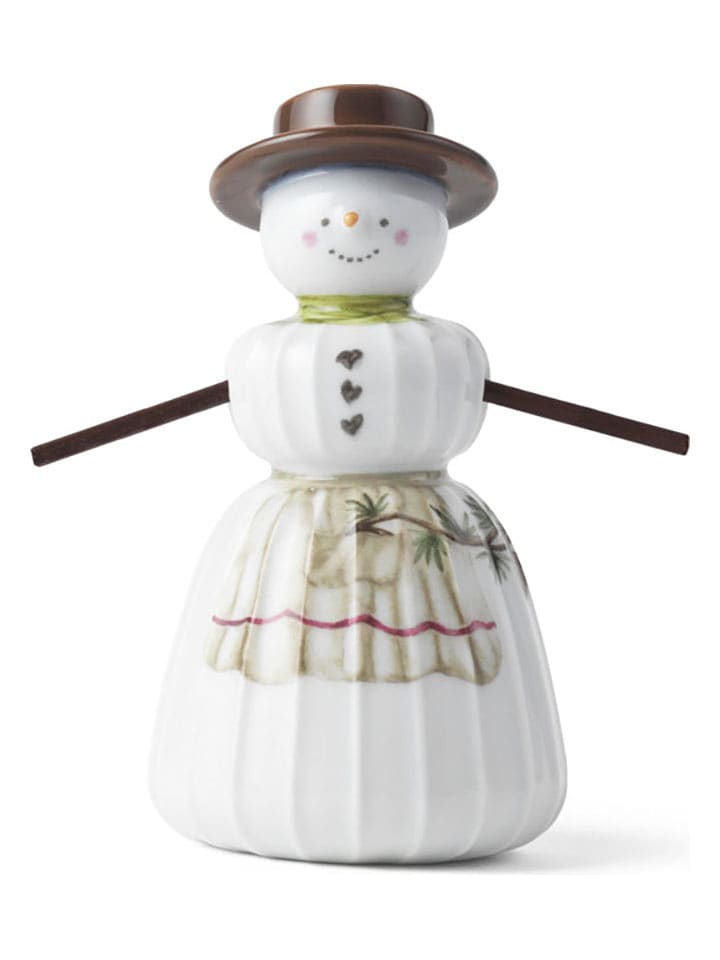 Rosendahl Figurka dekoracyjna "Hammershøi Christmas" w kolorze białym - wys. 11 cm rozmiar: onesize