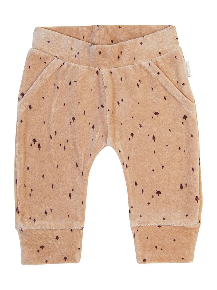 Noppies Spodnie "Givrand" w kolorze jasnobrązowym rozmiar: 62
